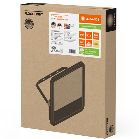 LED reflektor 167W 23400lm 3000K IP66 bílý LEDVANCE reflektor