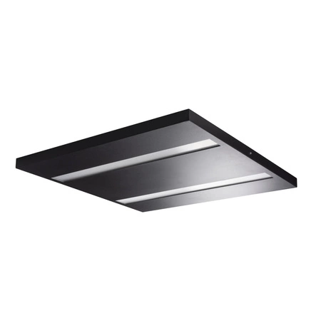 LED povrchový panel 60x60 Lamp 40W 4300lm 4000K neutrální bílá 100° Black OS Kanlux