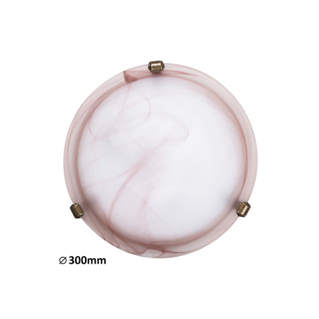 Plafond LED stropní svítidlo Povrchová montáž E27 Béžová Classic Alabastro Rabalux