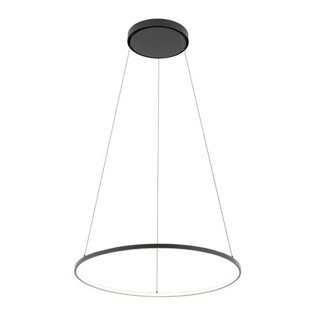 LED závěsné stropní svítidlo 21W 660lm 3000K teplá černá moderní CIRCOLO LED M 10812 Nowodvorski