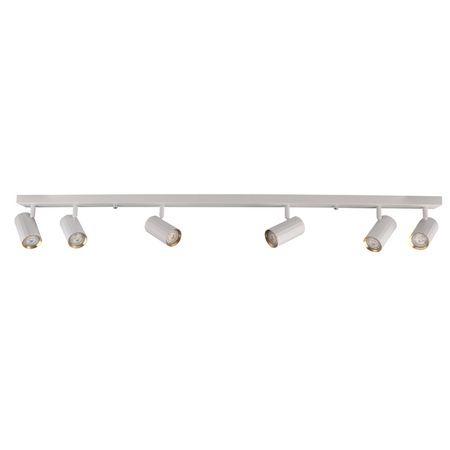 Nástěnné a stropní bodové svítidlo 6x GU10 White Gold NICEA Sanico Goldlux