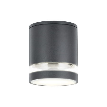 LED zahradní venkovní stropní svítidlo ZOMBOR GU10 IP54 antracitová trubice RABALUX