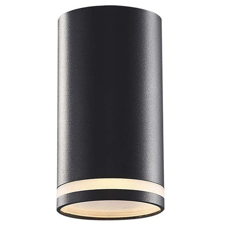 Přisazené svítidlo Stropní svítidlo LED trubice GU10 Černá VIDEX