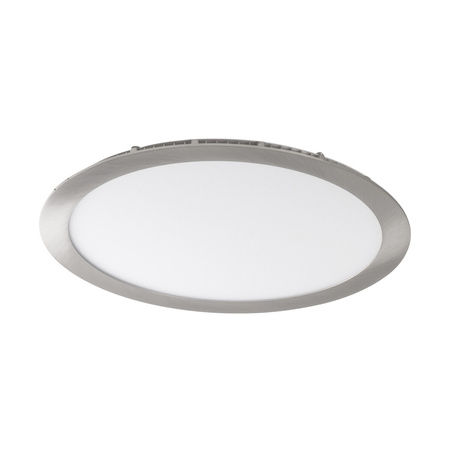 LED stropní svítidlo ROUNDA DOWNLIGHT 24W 4000K 1700lm IP44 nikl KANLUX