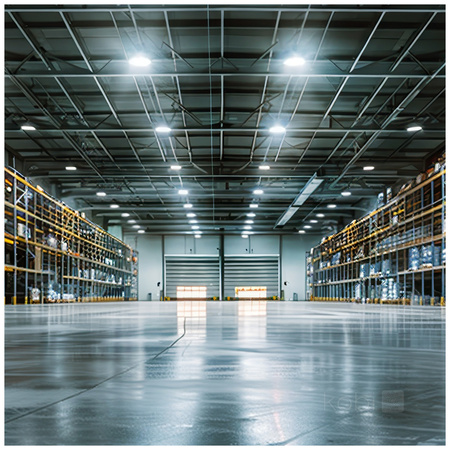 Průmyslové svítidlo LED High Bay 200W 24000lm 4000K Neutral Black IP65 IK10 Graza Kobi