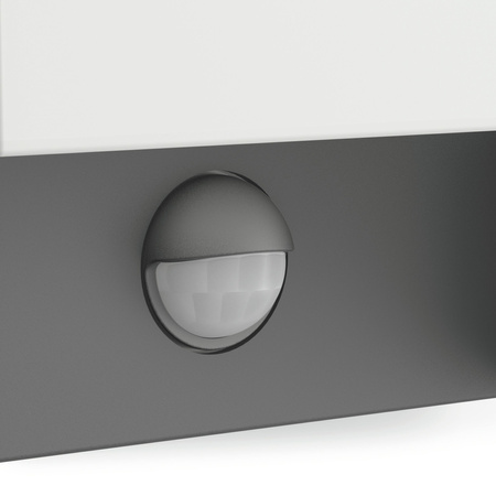 Zahradní nástěnná lampa LED ARBOUR 3,8W Senzor pohybu 2700K teplá bílá IP44 Antracit PHILIPS