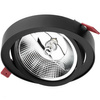 Podhledové svítidlo GU10, AR111 Nastavitelná Kulatá Černá 14cm CARPI LUMILED