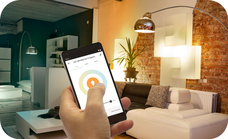 LED stropní plafon 24W CCT SPECTRUM SMART TUYA WiFi 39cm