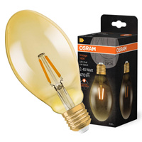LED žárovka E27 OVAL 4W = 40W 470lm 2400K Warm 300° OSRAM Vintage 1906
