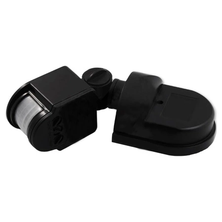 PIR venkovní detektor pohybu IP44 černý