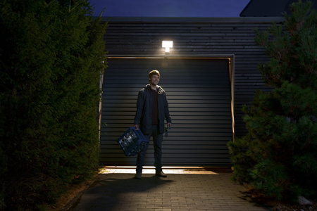 LED reflektor 15W 4000K IP55 White s detektorem pohybu LEDVANCE Floodlight Endura Pro