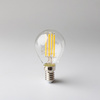 LED žárovka kapka P45 E14 6W 720lm 2700K teplá bílá FILAMENT Ecolight