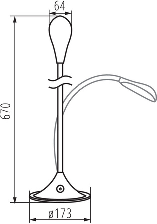 LED noční lampička Franco bílá 6.5W 390lm 3000K Teplá bílá Kanlux