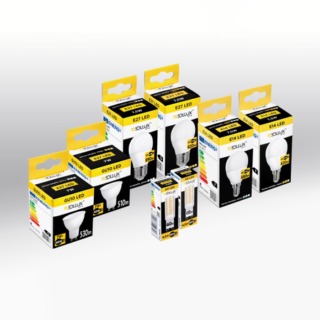 LED žárovka G9 Capsule 4W 450lm 3000K Warm Sollux