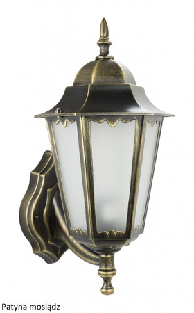 Venkovní zahradní lampa nástěnná lampa LED Retro Classic II K 3012/1/DH g E27 Su-Ma