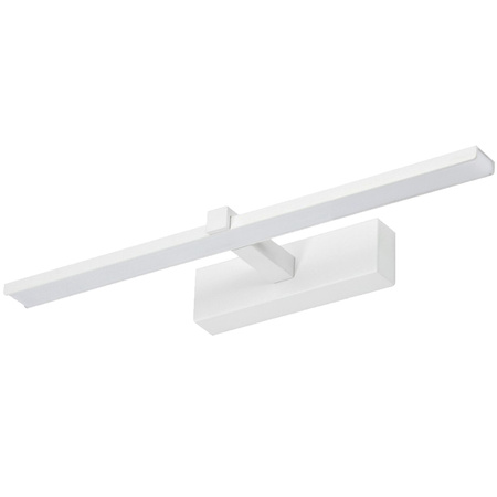 LED světlo do koupelny nad zrcadlo 8W, 700lm 40cm Neutrální bílá Bílý VENUS LUMILED