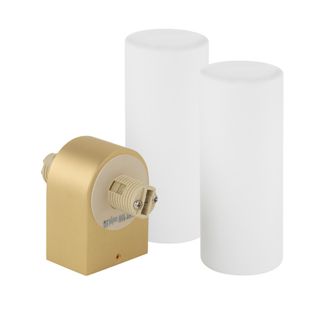 Nástěnné svítidlo Povrchová montáž 2x G9 Gold Koupelna vodotěsná IP44 Moderní NATALIE 10727 Nowodvorski