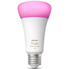 LED žárovka E27 A67 13,5W CCT RGB PHILIPS HUE White & COLOR Ambiance Bluetooth Zigbee