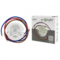 Vstupní napájecí zdroj FI60 pro LED pásky 20W 24V 0,83A Hermetický IP67 Ecolight