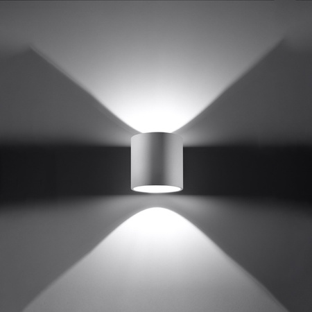 Nástěnné svítidlo ORBIS 1 G9 trubka nahoře/dole Minimalistické bílé SOLLUX