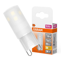 LED žárovka s paticí G9 1,9W = 19W 180lm 2700K Warm 300° LED PIN Osram