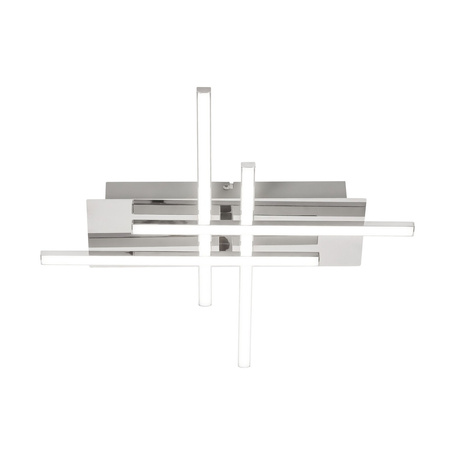Stropní svítidlo LED pro povrchovou montáž 18W 1440lm 4000K Chrome Minimalist Meredith Rabalux