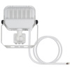 LED reflektor 10W 1100lm 3000K IP65 bílý se senzorem pohybu a soumraku LEDVANCE Floodlight
