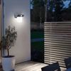 LED solární zahradní lampa Fasádní nástěnná lampa 4000K IP54 Senzor pohybu a soumraku