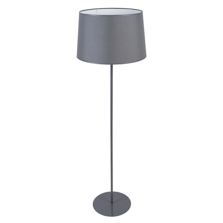 MAJA GRAY Stojací stojací lampa Stínidlo Graphite Classic E27 2918 TK Lighting