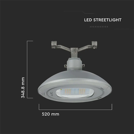 Pouliční lampa LED 100W 4000K CLASS II + III-M Typ SAMSUNG CHIP VT-115ST V-TAC