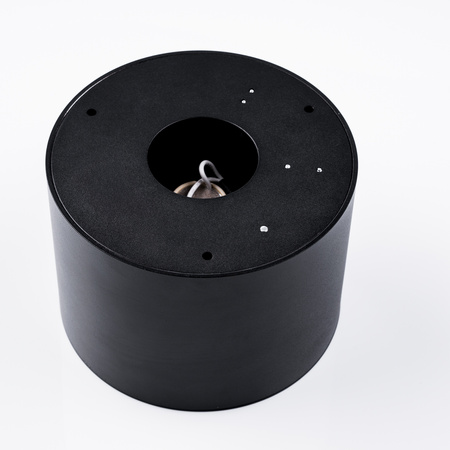 Povrchové Halogenové svítidlo GU10, AR111 SPOT TUBA 100mm Nastavitelná Kulatá Černá TELES LUMILED