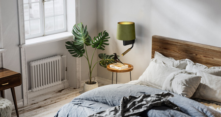 CHILLIN II 8214 Nowodvorski Zeleno-zlaté stínidlo E27+G9 Nástěnné svítidlo Classic