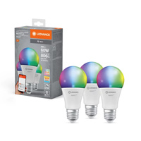 3x LED žárovka E27 A60 9W 806lm RGBW SMART+ WiFi Stmívatelné Classic LEDVANCE