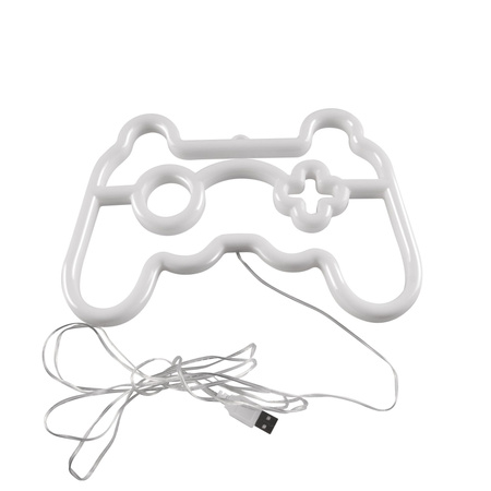 Dekorativní LED lampa na baterie 3W White Neon Sanico Goldlux