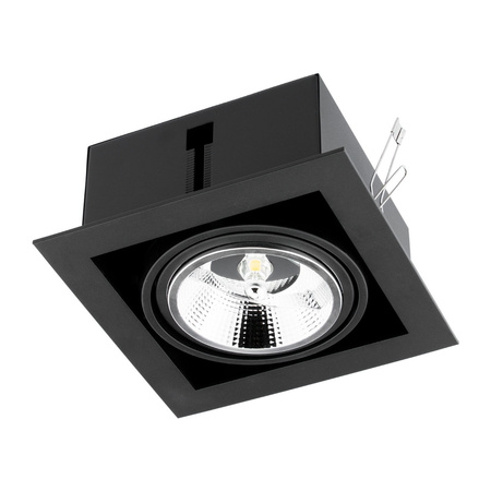 Halogenové pohyblivé svítidlo pod omítku GU10 ES111 Square Black