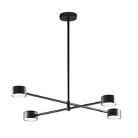 Lustr DORA Stropní svítidlo černé Moderní 4xGX53 6417 TK Lighting