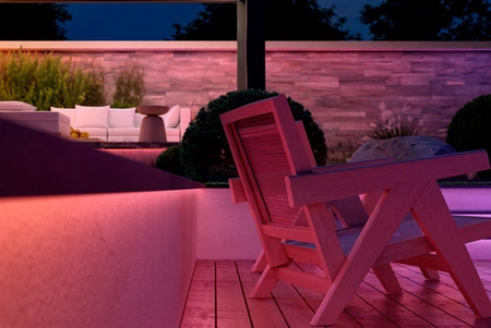 LED pásek 5m 30W 3000lm IP67 bílý a barevný Ambiance RGB + TW White Smart SMART Zigbee Bluetooth Flux Strip Outdoor Philips HUE