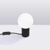 Stolní stolní lampa G9 Round Black Modern Matte Halo Sollux