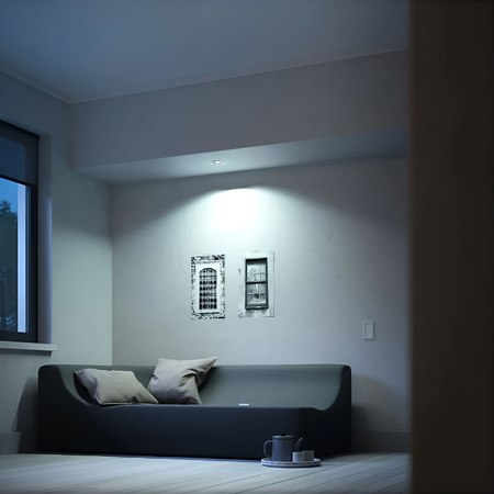 LED Milliskin zapuštěná pod omítku 4,2W CCT kulatá pohyblivá PHILIPS HUE Bluetooth