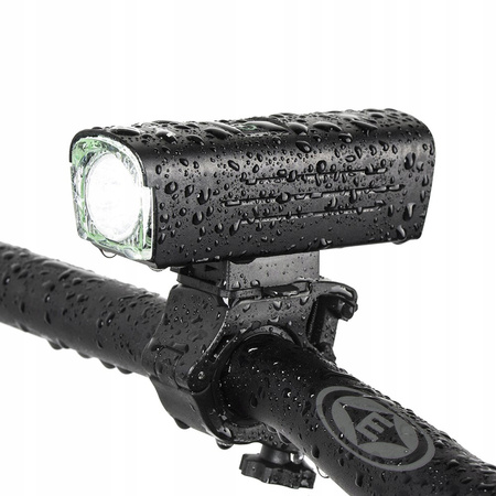 Svítilna LED na kolo světlo USB-C držák 6 režimů 1300lm IPX6 VAYOX