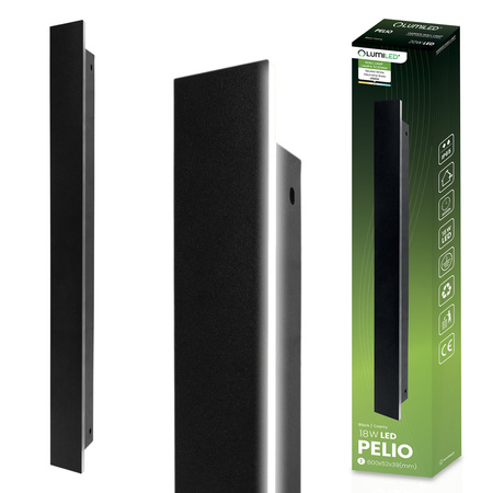 Zahradní nástěnná lampa 20W, 4000K IP65 PELIO LUMILED