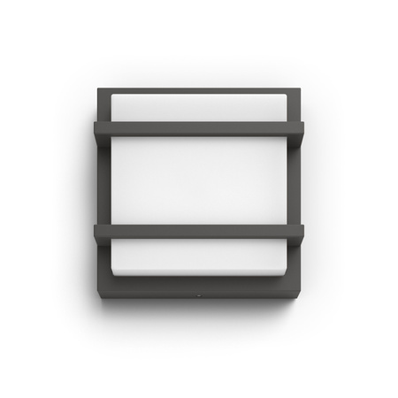 Zahradní lampa LED nástěnná lampa PETRONIA myGarden 12W 2700K IP44 Stropní Antracit PHILIPS