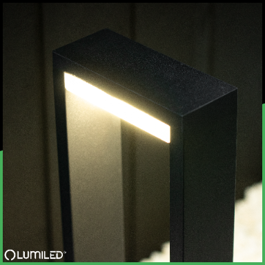 Venkovní zahradní lampa 10W, LED sloupek 60cm HOSTA LUMILED