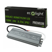 IP67 150W 24V Premium Ecolight LED napájecí zdroj