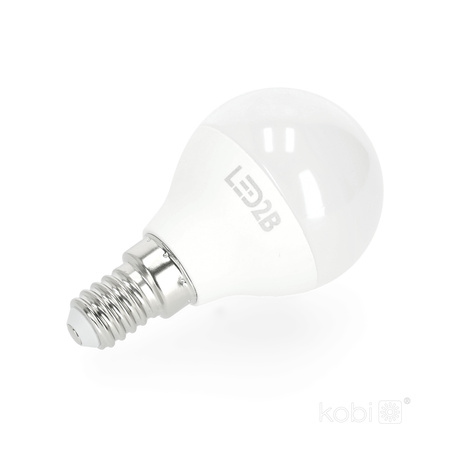 LED žárovka E14 Ball 9W 806lm 4000K Neutral 180° LED2B Kobi