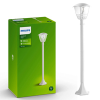 Venkovní LED zahradní svítidlo CREEK myGarden E27 IP44 Sloup na lucernu 100cm Bílá PHILIPS