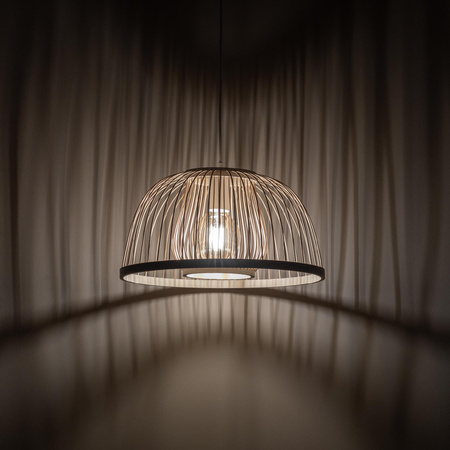 KRABI 11158 Nowodvorski E27 Bílá závěsná stropní lampa