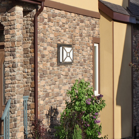 Zahradní svítidlo LED nástěnné svítidlo DARIUS 2xE27 IP54 Stropní čtvercové starožitné zlaté RABALUX