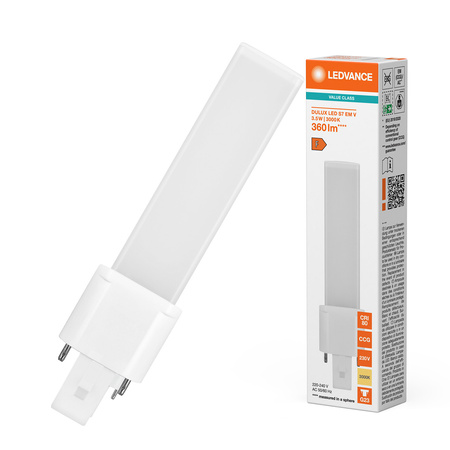 LED žárovka DULUX G23 3,5W = 7W 360lm 3000K teplá bílá LEDVANCE