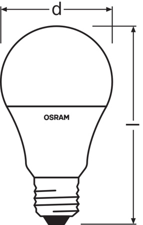 2x LED žárovka A60 E27 9W = 60W 806lm RGBW 180° OSRAM Star + dálkový ovladač